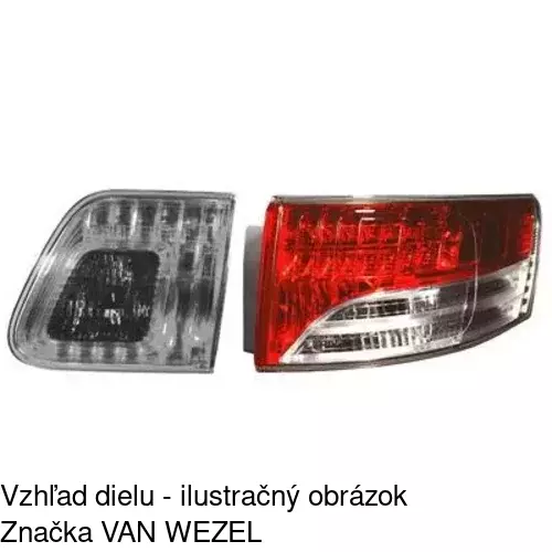 Zadné svetlo 8127882V /POLCAR/ - obr. 1