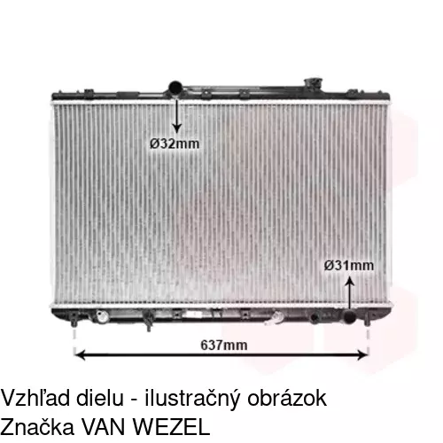 Chladiče vody 8133087K /POLCAR/ - obr. 3