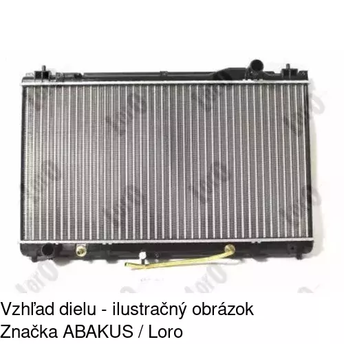 Chladiče vody 813708-3 /POLCAR/ - obr. 1