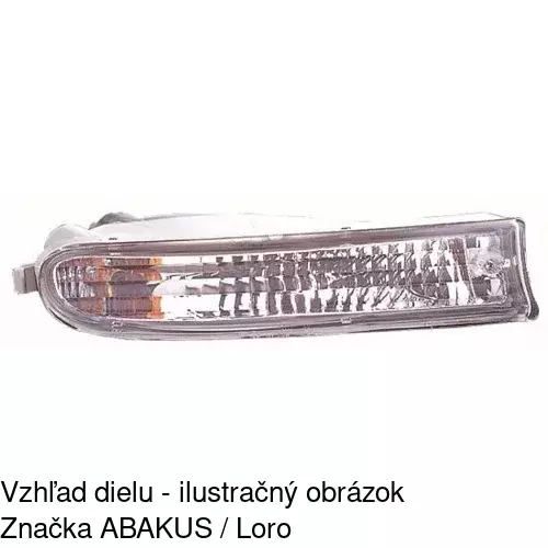 Predná smerovka POLCAR 814420-E