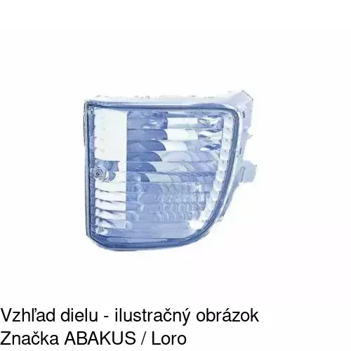Predná smerovka POLCAR 814619-1