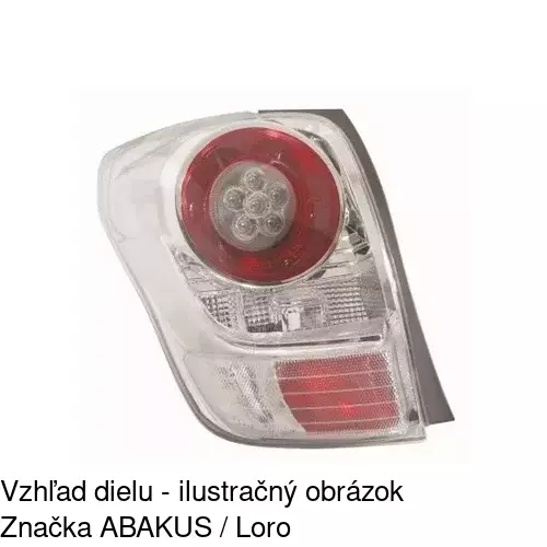 Zadné svetlo 815987-X /POLCAR/ - obr. 1