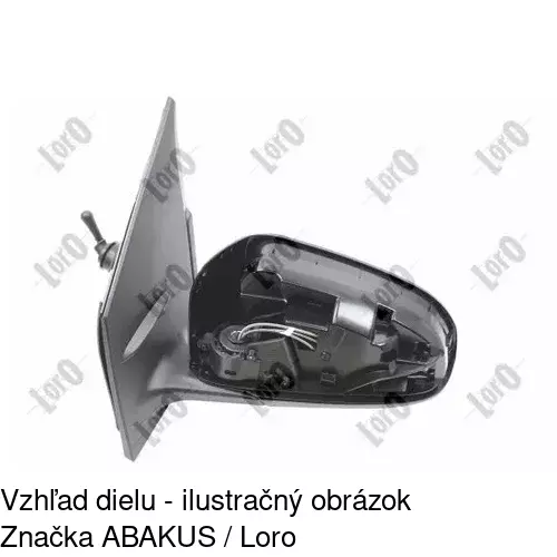 Vonkajšie zrkadlo 81A1511M /POLCAR/ - obr. 3