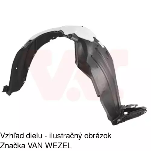 Podblatník (plast) 81B1FL1Q /POLCAR/ - obr. 2