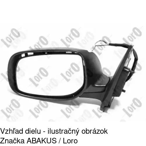 Vonkajšie zrkadlo 81C2515M /POLCAR/ - obr. 1