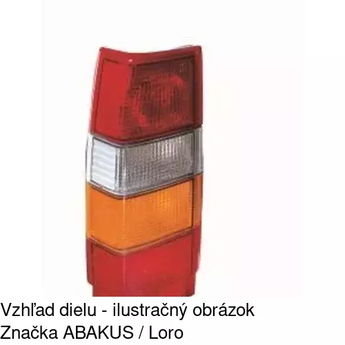 Zadné svetlo 9031874E /POLCAR/ - obr. 3