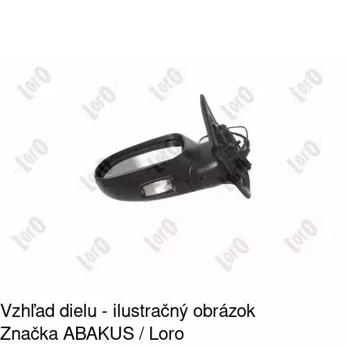 Vonkajšie zrkadlo 9060514M /POLCAR/ - obr. 1