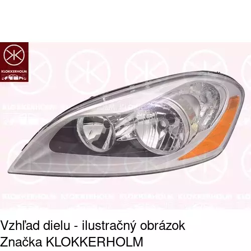 Hlavný reflektor 9065100E /POLCAR/ - obr. 2