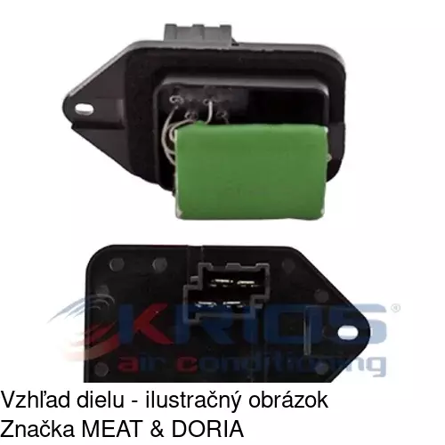 Ovládače klimatizácie 9085KST-1 /POLCAR/ - obr. 1