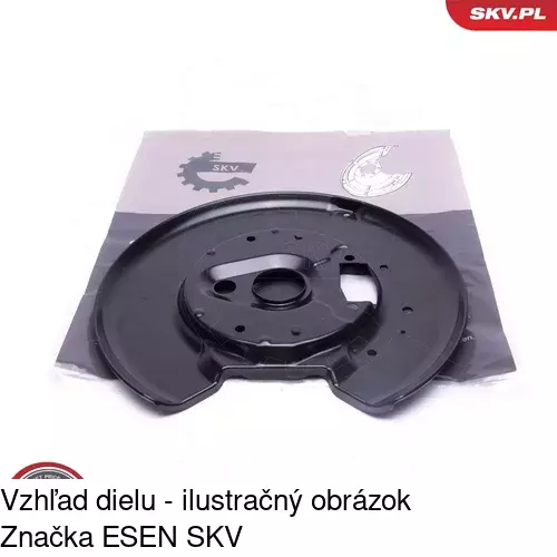 Brzdovy štít 9085OT-6 /POLCAR/ - obr. 1