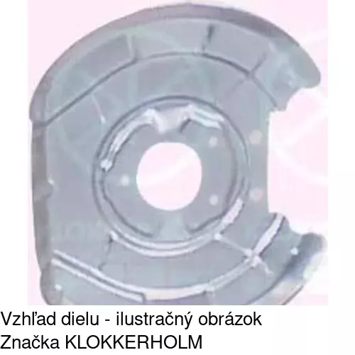 Brzdovy štít 9500OT30 /POLCAR/ - obr. 1