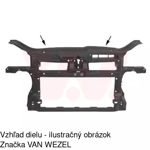 Predné čelo 9513042QT /POLCAR/ - obr. 1
