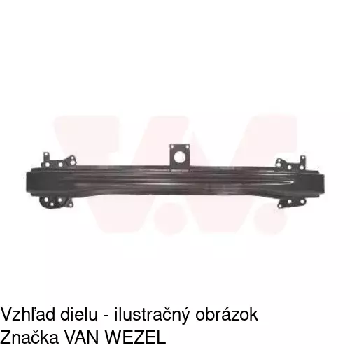 Výstuha nárazníka 951307-3 /POLCAR/ - obr. 1