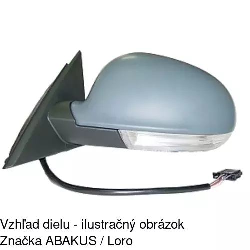 Vonkajšie zrkadlo POLCAR 9513516E