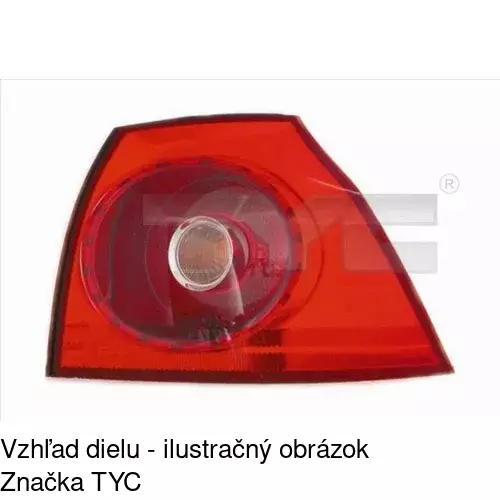Zadné svetlo POLCAR 951388-V