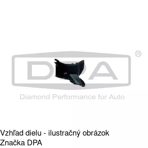 Podblatník (plast) 9513FP1X /POLCAR/ - obr. 1