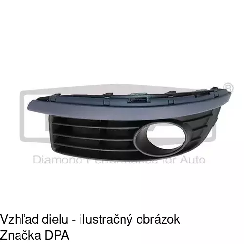 Kryt v nárazníku 95142730 /POLCAR/ - obr. 1