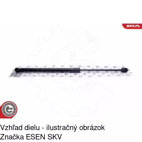 Plynová pružina 9516AB /POLCAR/ - obr. 5