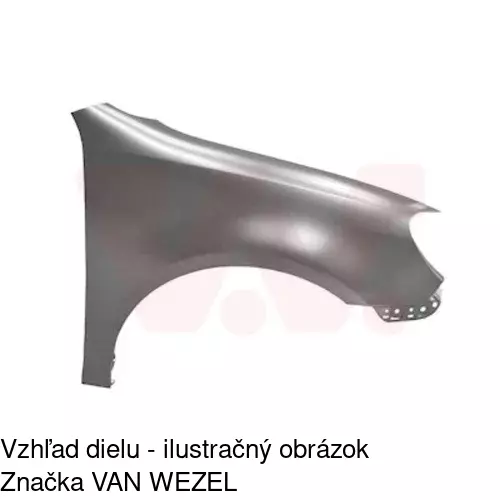 Predný blatník 951802-1 /POLCAR/ - obr. 1