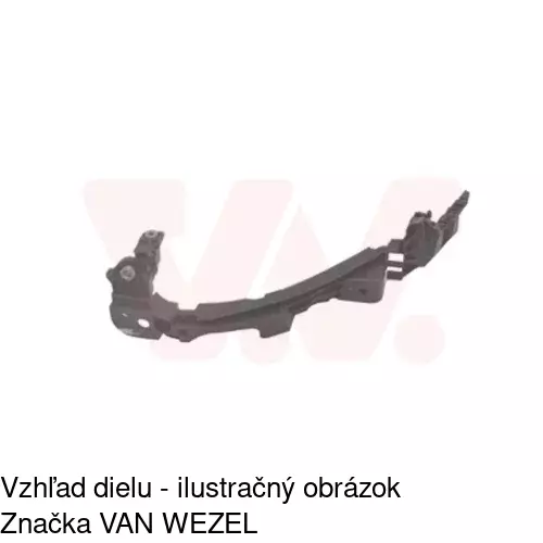 Držiak predného pásu 951804-5 /POLCAR/ - obr. 2