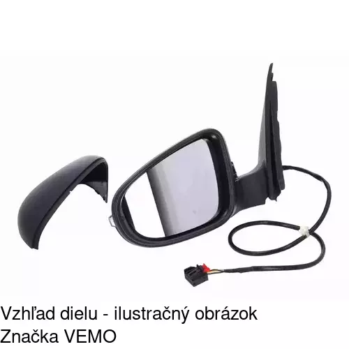 Vonkajšie zrkadlo 9518514E /POLCAR/ - obr. 4