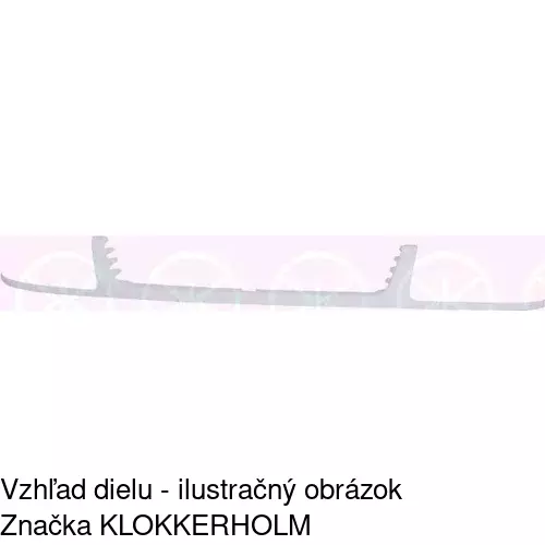 Lišta masky 9524061R /POLCAR/ - obr. 2
