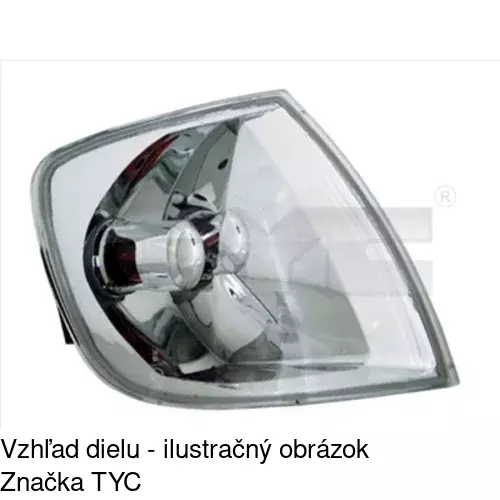 Predná smerovka POLCAR 952519-E