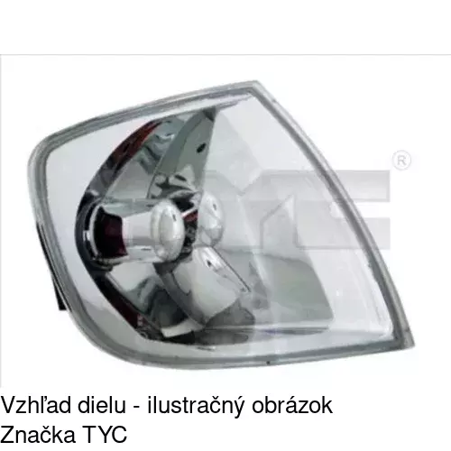 Predná smerovka 952519-E /POLCAR/ - obr. 1