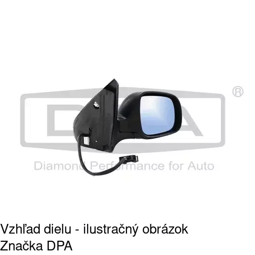 Rám vonkajšieho zrkadla 952555TM /POLCAR/ - obr. 4