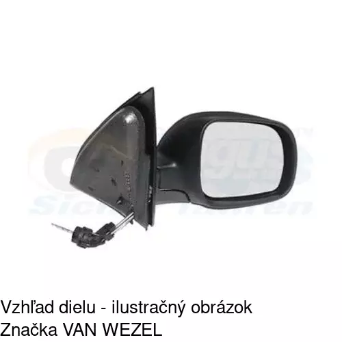 Vonkajšie zrkadlo 9528521M /POLCAR/ - obr. 3