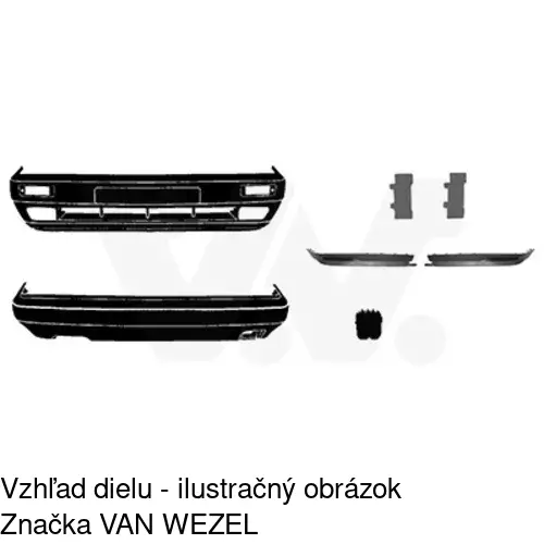 Držiak nárazníka 953796-5 /POLCAR/ - obr. 3