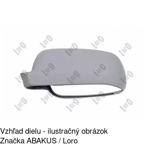 Rám vonkajšieho zrkadla 954154PM /POLCAR/ - obr. 3