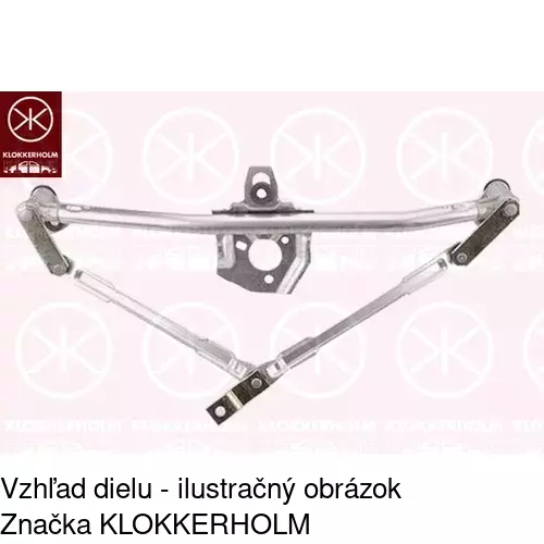 Náhon stieračov bez motora 9541MWP1 /POLCAR/ - obr. 2