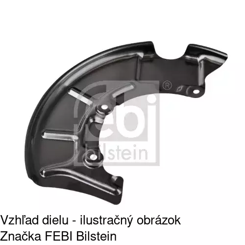 Brzdovy štít 9541OT-2 /POLCAR/ - obr. 1