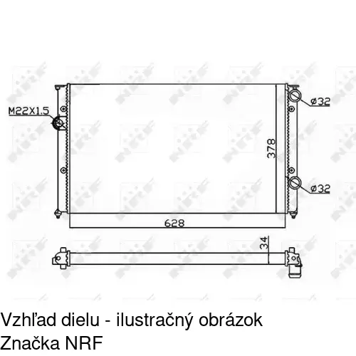Chladiče vody 954608-7 /POLCAR/ - obr. 4