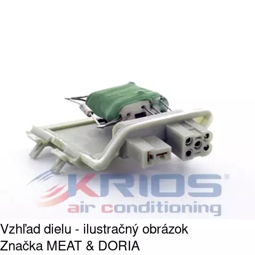 Ovládače klimatizácie 9546KST-1 /POLCAR/ - obr. 2