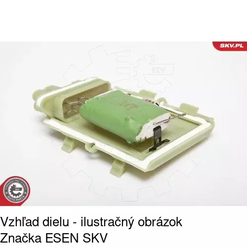 Ovládače klimatizácie 9546KST-1 /POLCAR/ - obr. 4