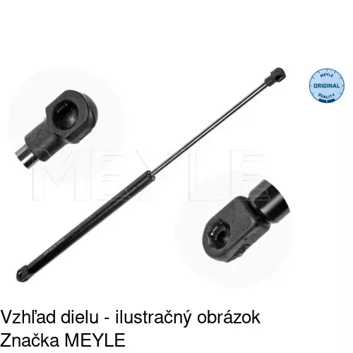 Plynová pružina 9548AB2 /POLCAR/ - obr. 3