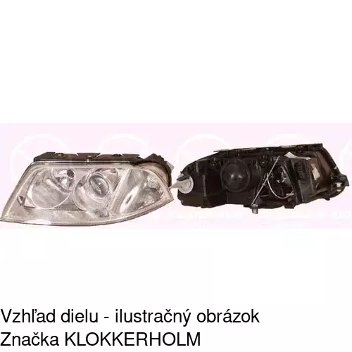 Hlavný reflektor 9549103E /POLCAR/ - obr. 4