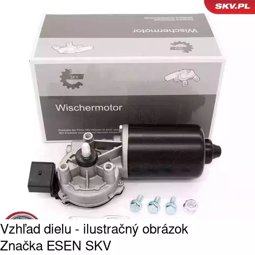Motorček stieračov 9549SWP1 /POLCAR/ - obr. 2