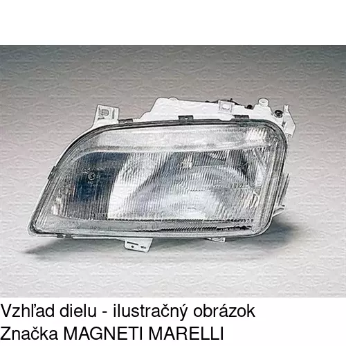 Hlavný reflektor 9550090E /POLCAR/ - obr. 1