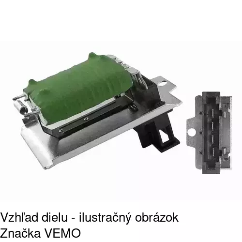 Ovládače klimatizácie 9550KST-1 /POLCAR/ - obr. 1