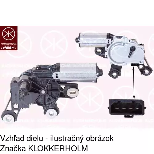 Motorček stieračov POLCAR 9550SWT2