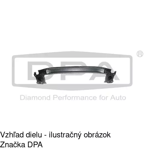 Výstuha nárazníka 955507-3 /POLCAR/ - obr. 1