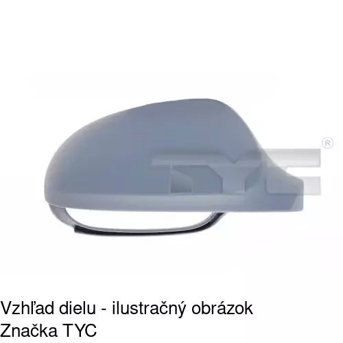 Rám vonkajšieho zrkadla 955555PM /POLCAR/ - obr. 1