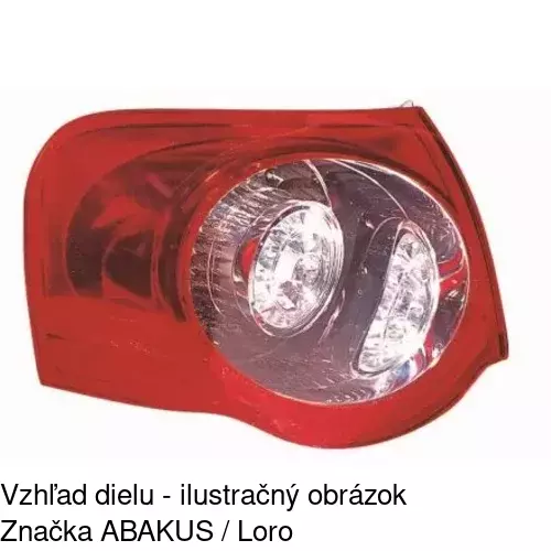 Zadné svetlo 9555874E /POLCAR/ - obr. 4