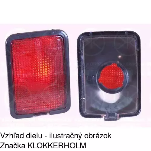Hmlové svetlo - zadné 956697-0 /POLCAR/ - obr. 1