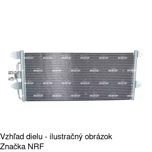 Chladiče klimatizácie 9566K8C4 /POLCAR/ - obr. 1