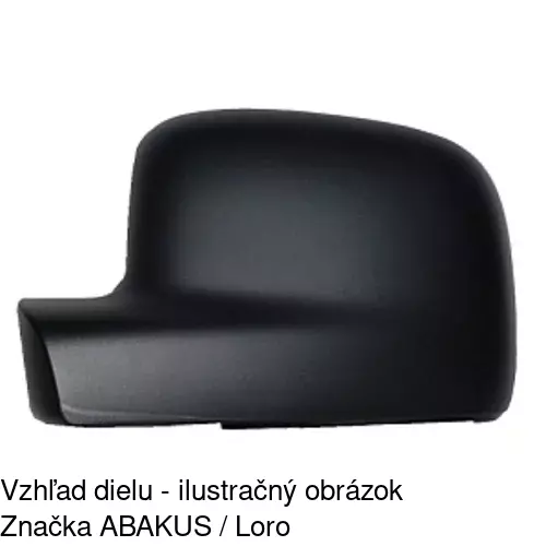 Rám vonkajšieho zrkadla 956854PE /POLCAR/ - obr. 1