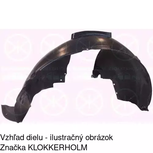 Podblatník (plast) 9568FP-1 /POLCAR/